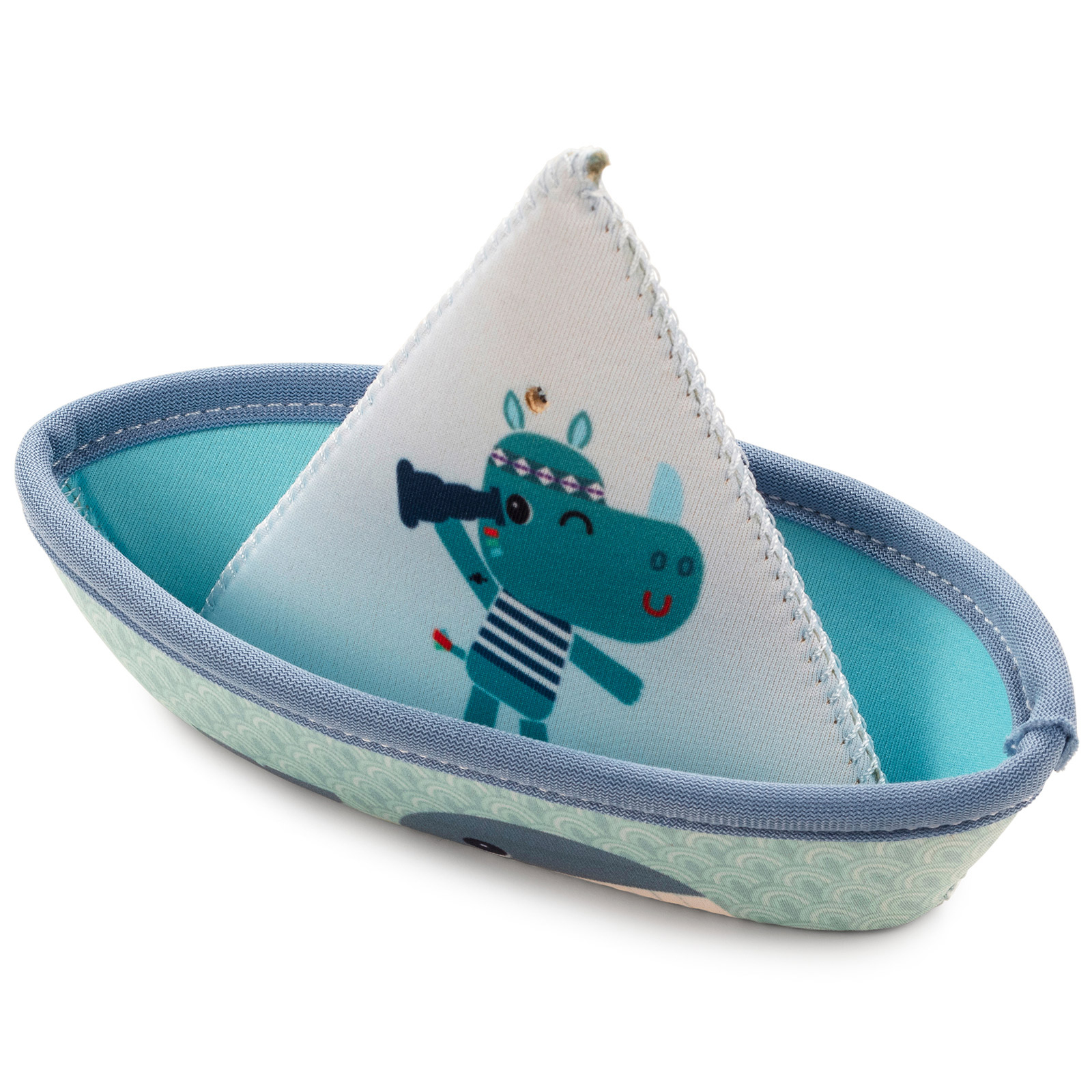 Lot de 3 jouets de bain bateau Jungle (Lilliputiens) - Image 6