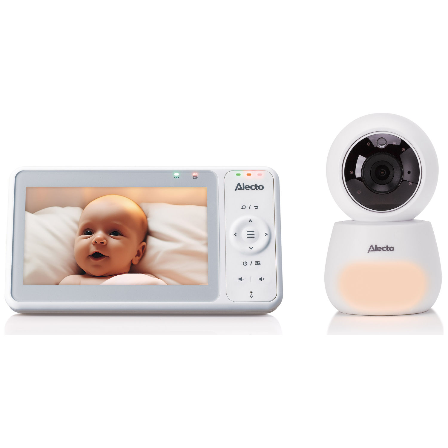 Babyphone vidéo DVM2050 avec caméra et écran (5 pouces)