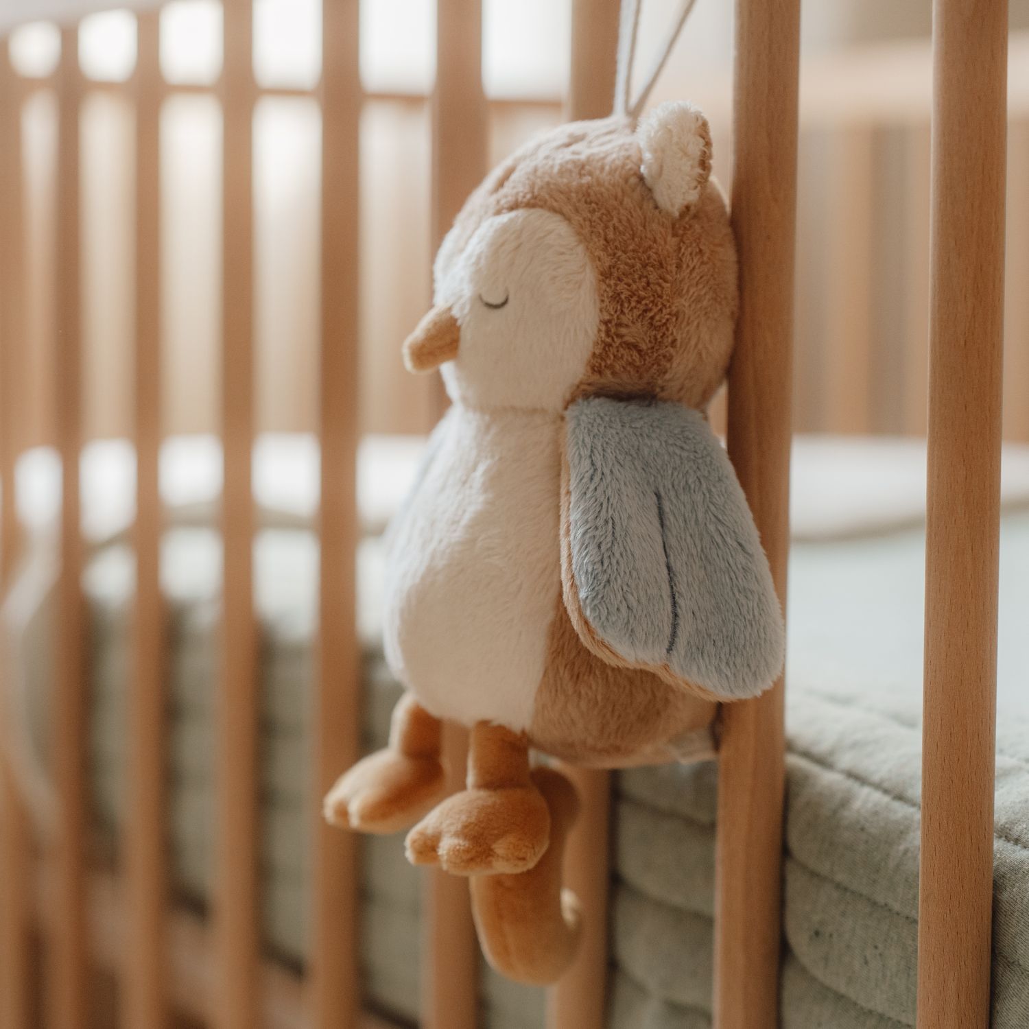 Peluche musicale hibou Forest Friends (Little Dutch) - Image 1