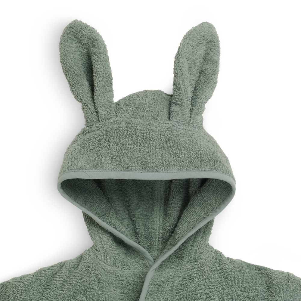 Peignoir de bain ash green vert (1-2 ans) (Jollein) - Image 2