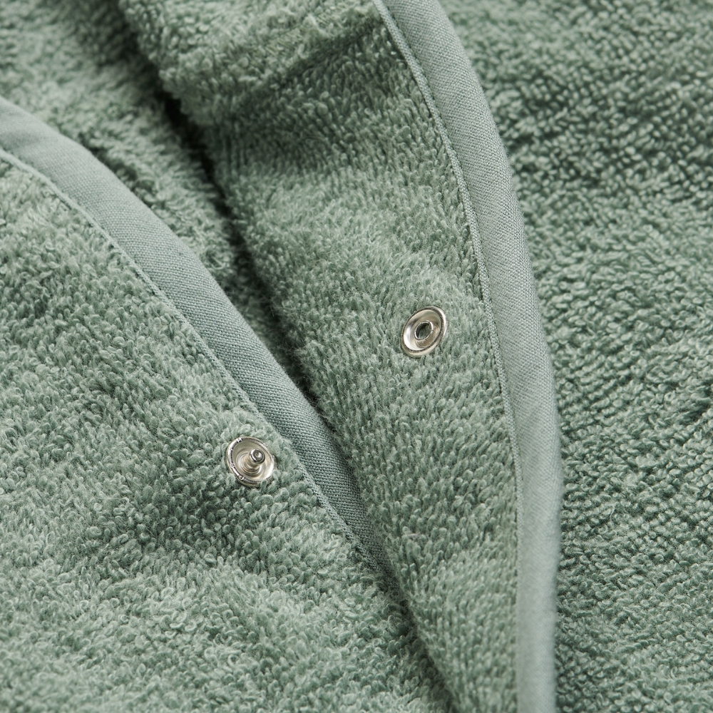 Peignoir de bain ash green vert (1-2 ans) (Jollein) - Image 3