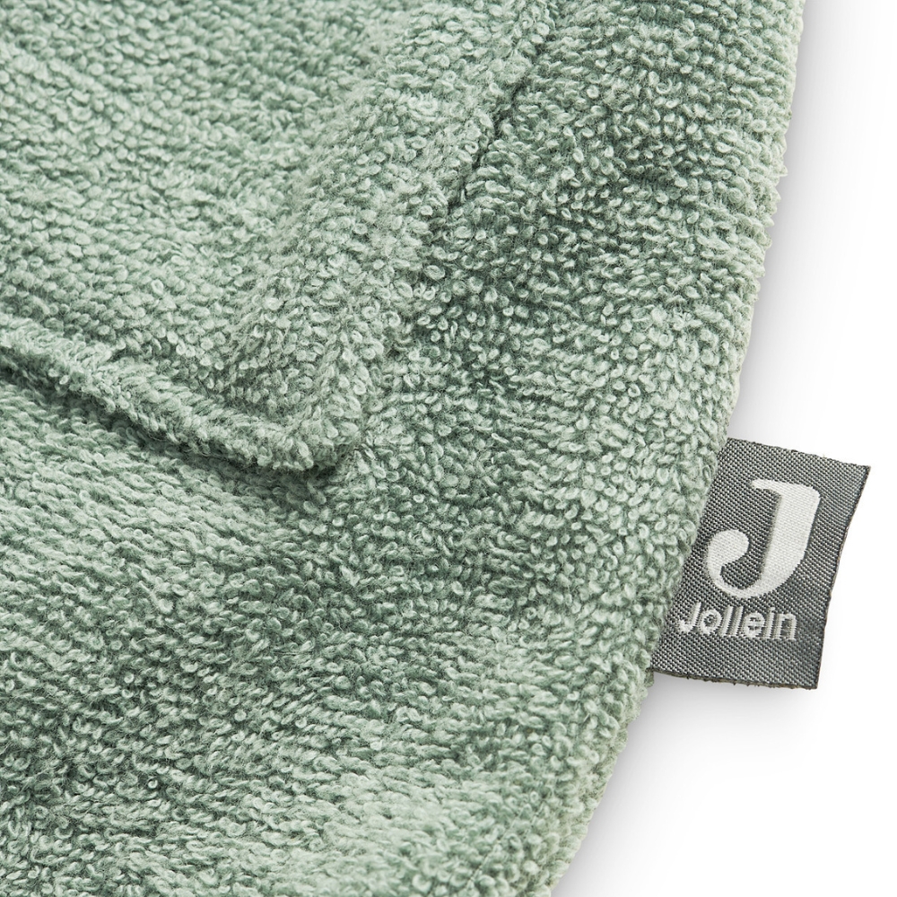 Peignoir de bain ash green vert (1-2 ans) (Jollein) - Image 4