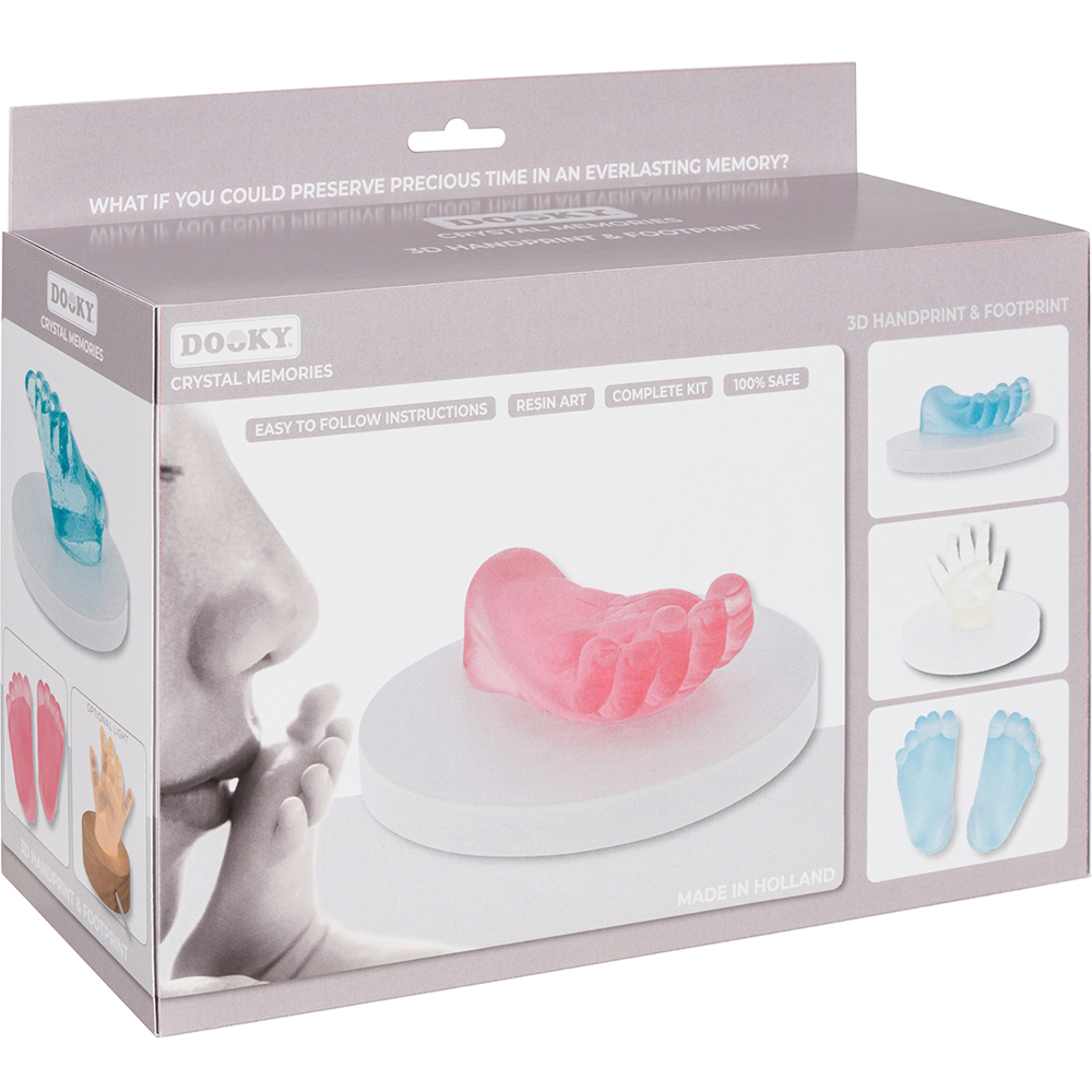 Kit empreinte de main 3D Crystal Memories (Dooky) - Image 3