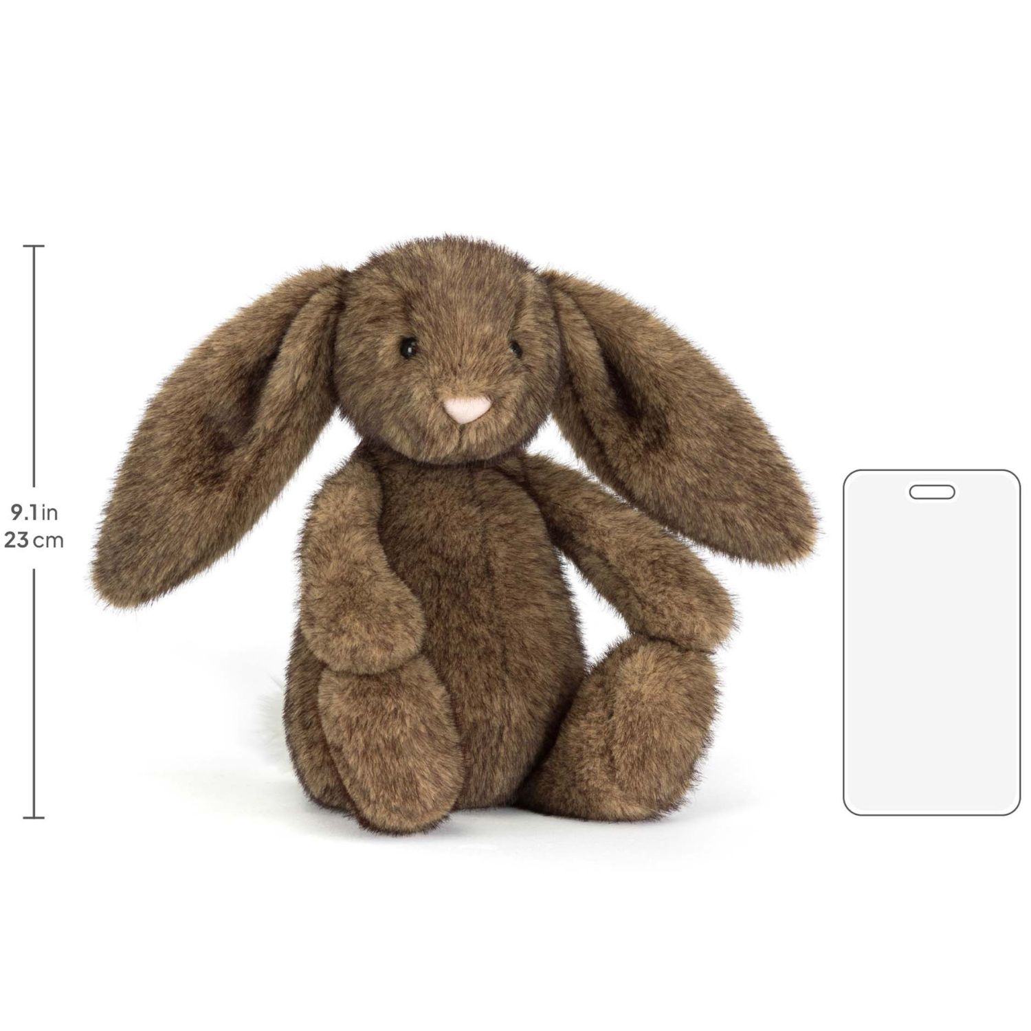 Peluche Bashful Luxe Lapin Hoppleston (31 cm) (Jellycat) - Image 6