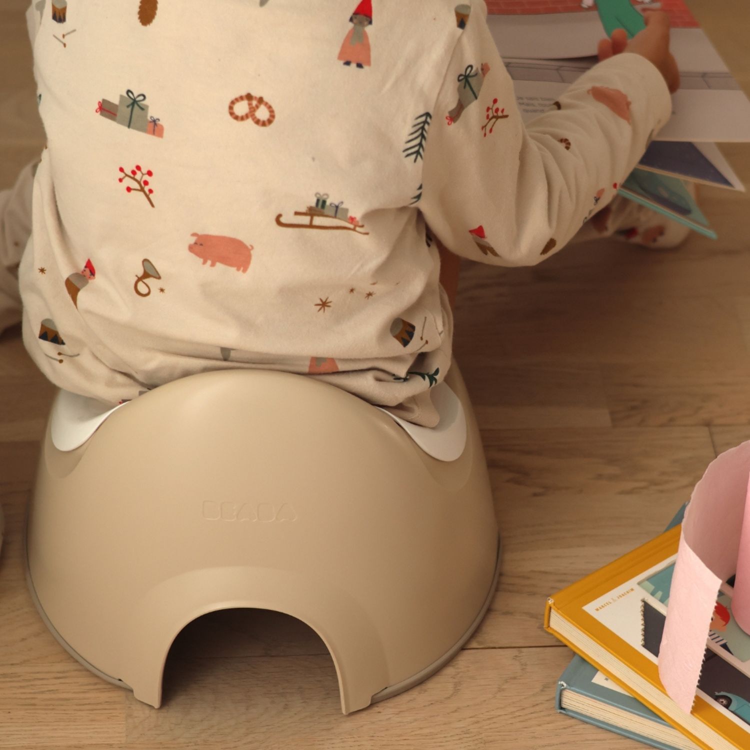 Pot bébé ergonomique Terre d'argile (Béaba) - Image 3
