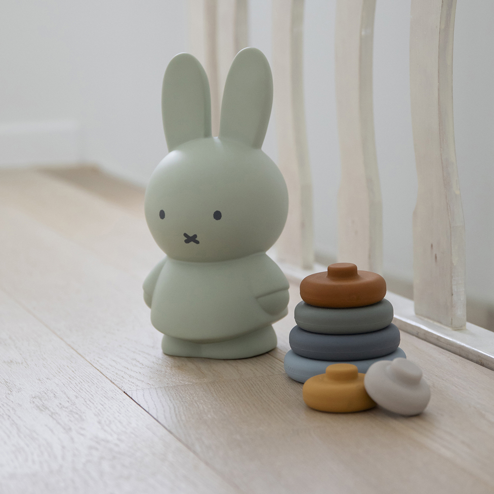 Tirelire Miffy warm eucalyptus (19 cm) (Atelier Pierre Junior) - Image 2