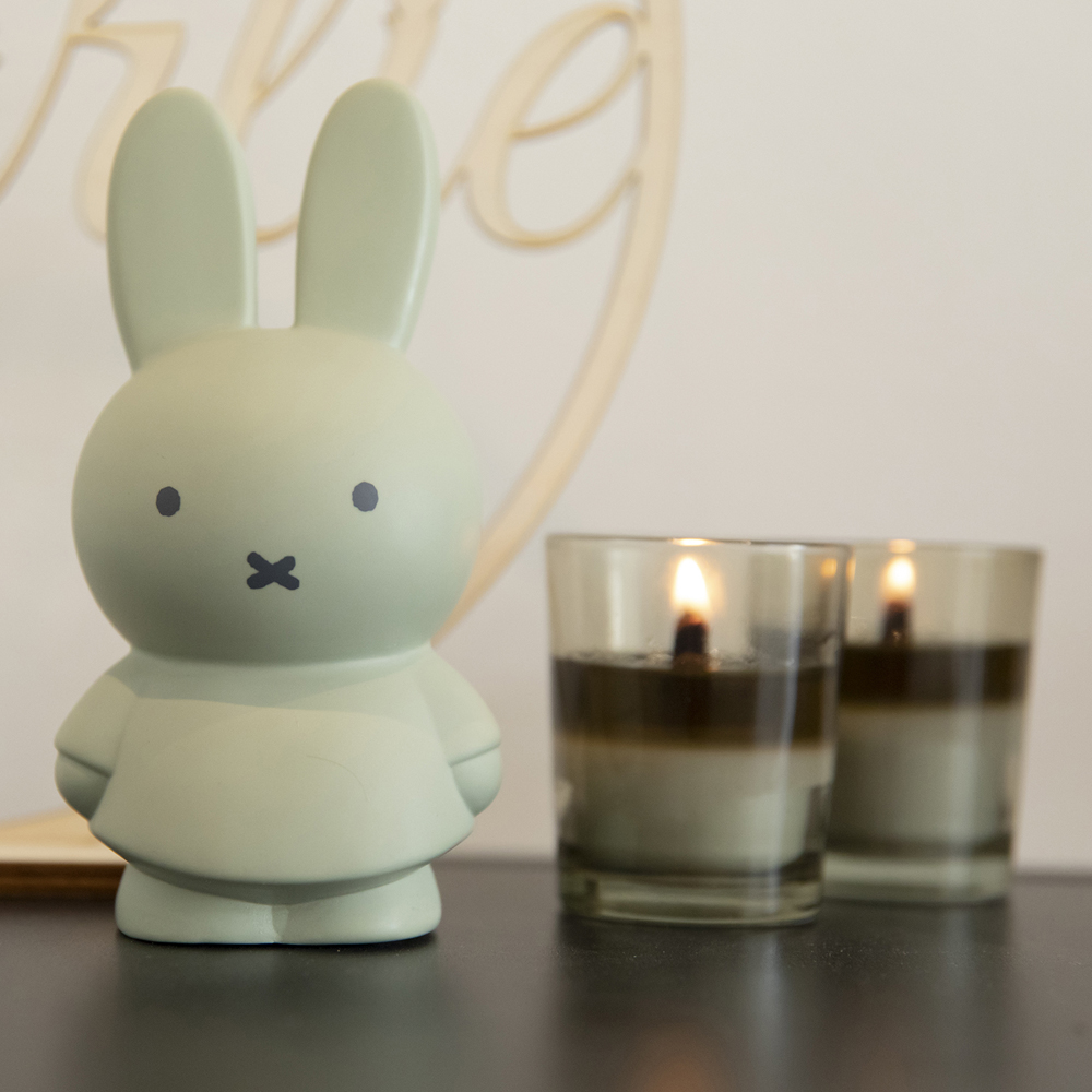 Tirelire Miffy warm eucalyptus (19 cm) (Atelier Pierre Junior) - Image 5