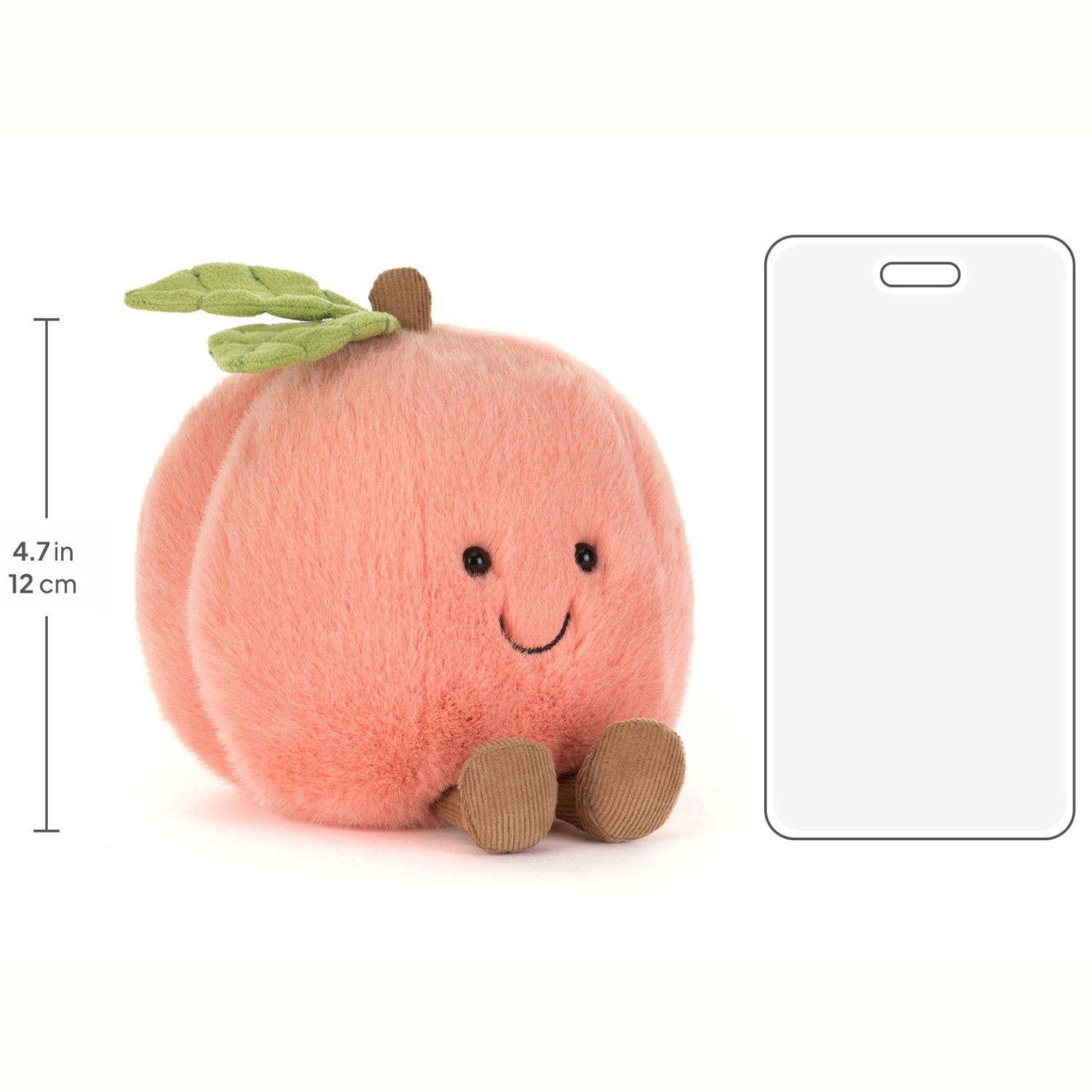 Peluche Amuseable Pêche (14 cm) (Jellycat) - Image 4