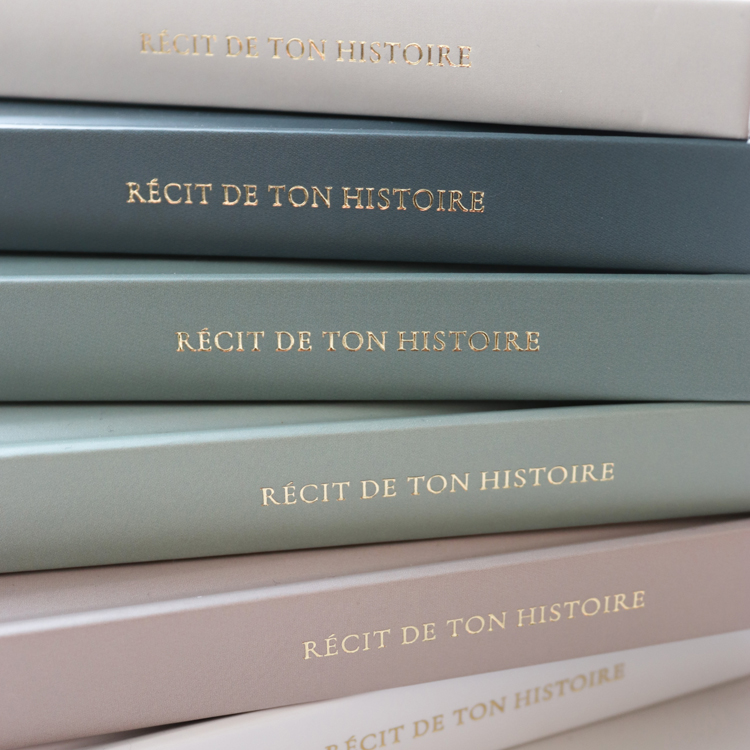 Livre de naissance Céleste Bois de rose (124 pages) (Zakuw) - Image 3