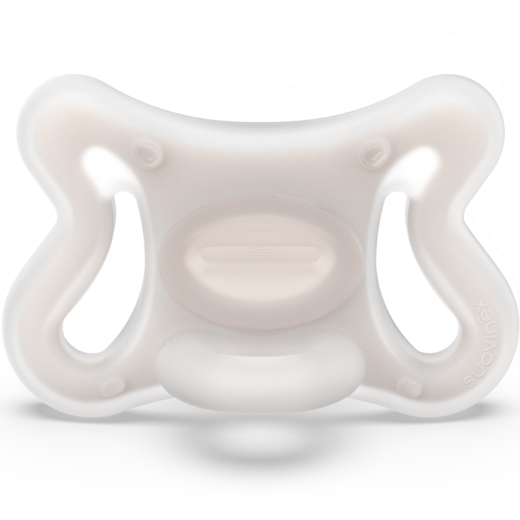 Sucette symétrique mini en silicone Zéro Zéro (0-2 mois) (Suavinex) - Image 2