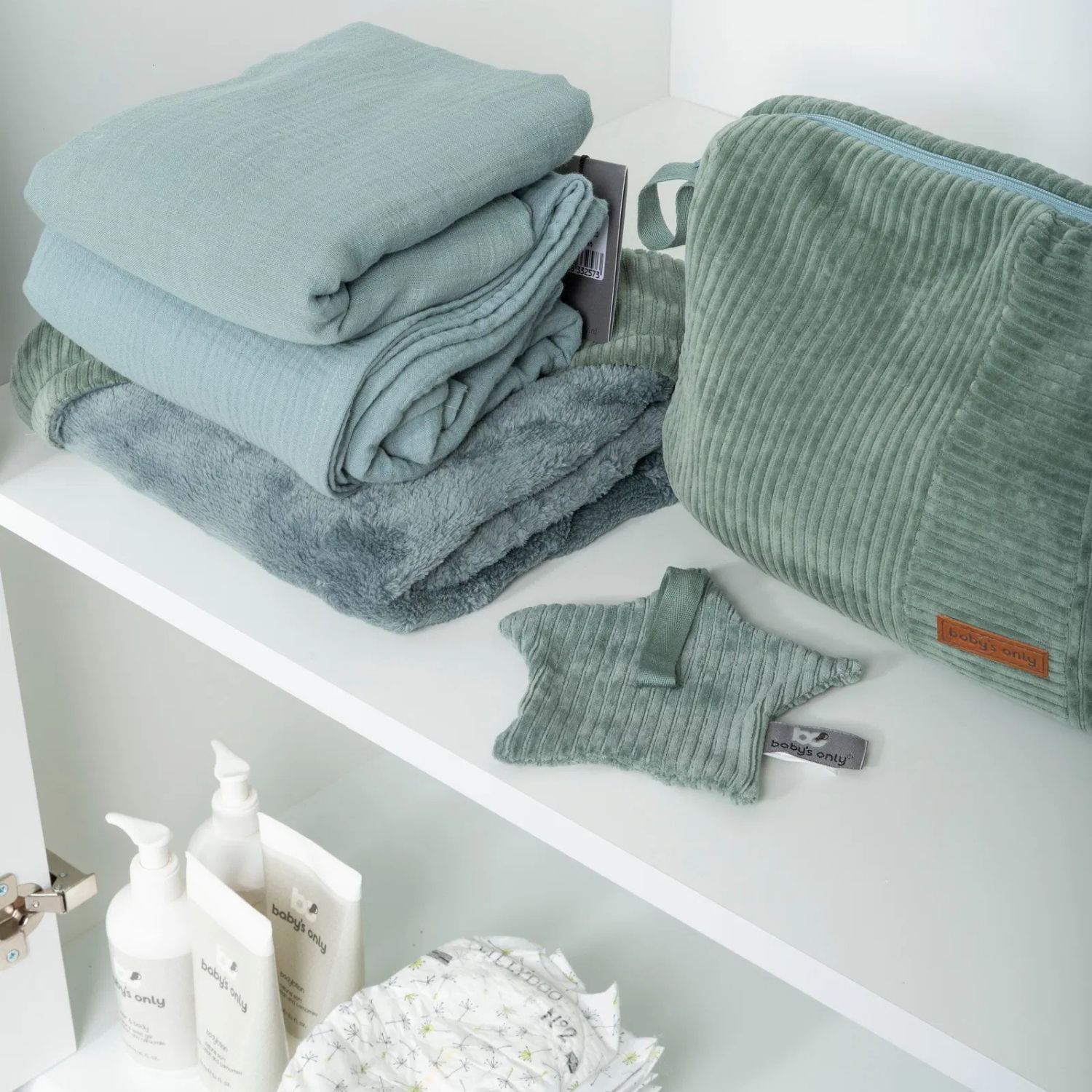 Trousse de toilette Sense vert d'eau (Baby's Only) - Image 5