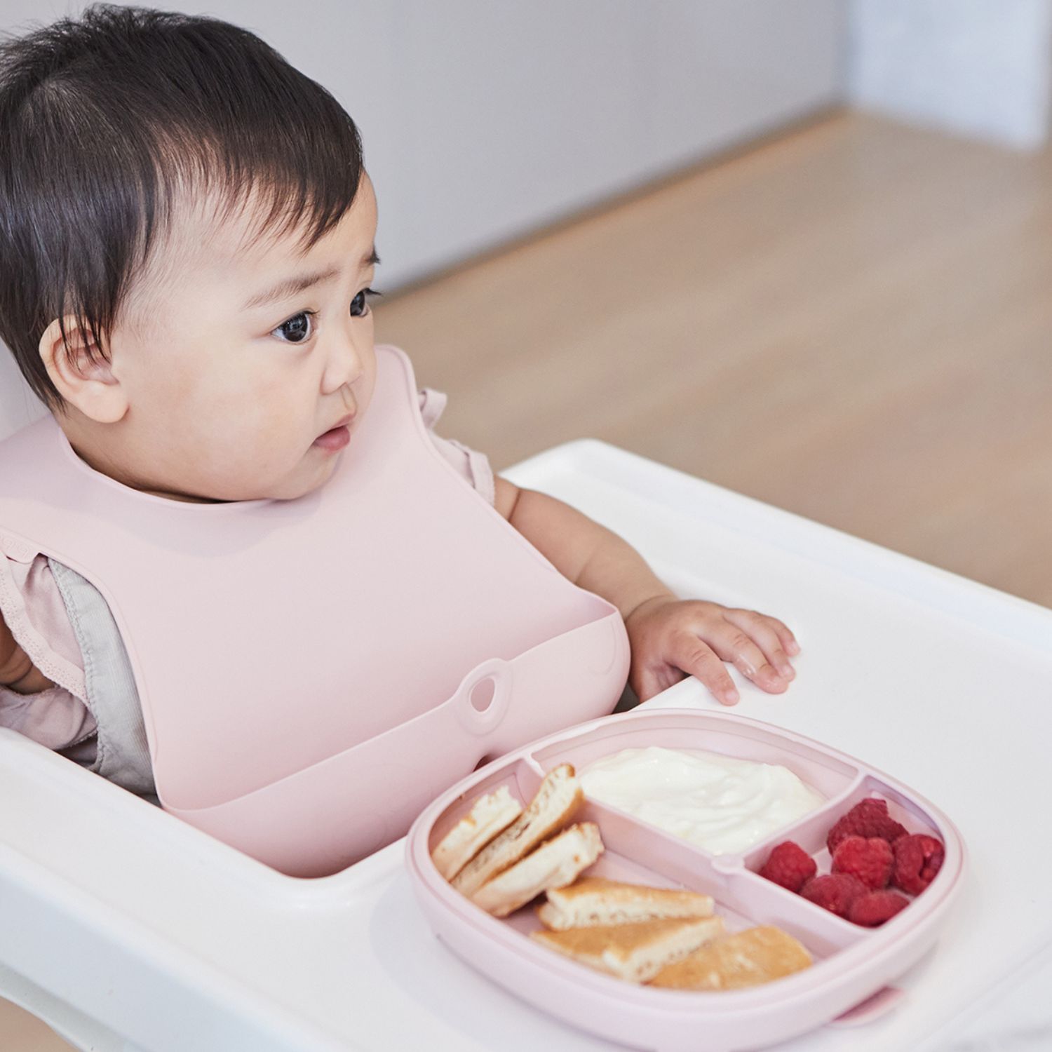 Assiette à ventouse et couvercle Blush (B.BOX) - Image 1