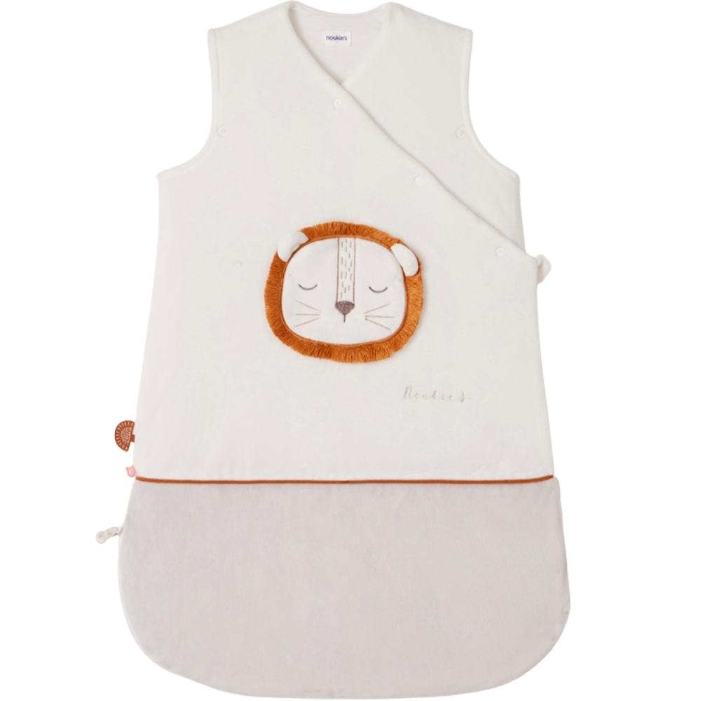 Noukie's - Gigoteuse chaude en veloudoux lion Babou TOG 2-3,5 (70 cm)