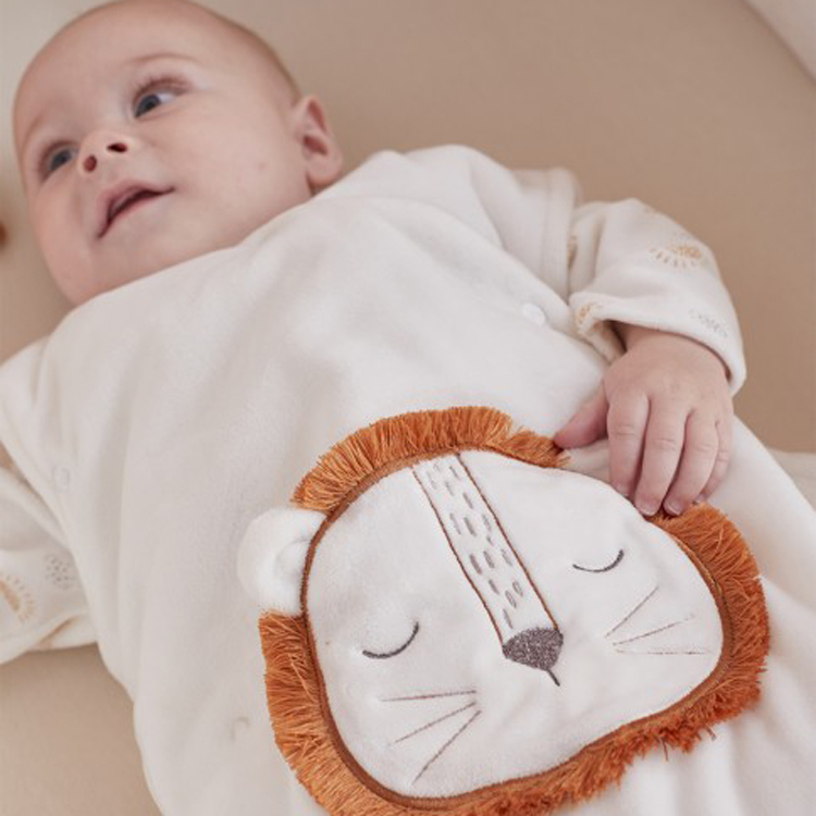 Gigoteuse chaude en veloudoux lion Babou TOG 2-3,5 (70 cm) (Noukie's) - Image 1