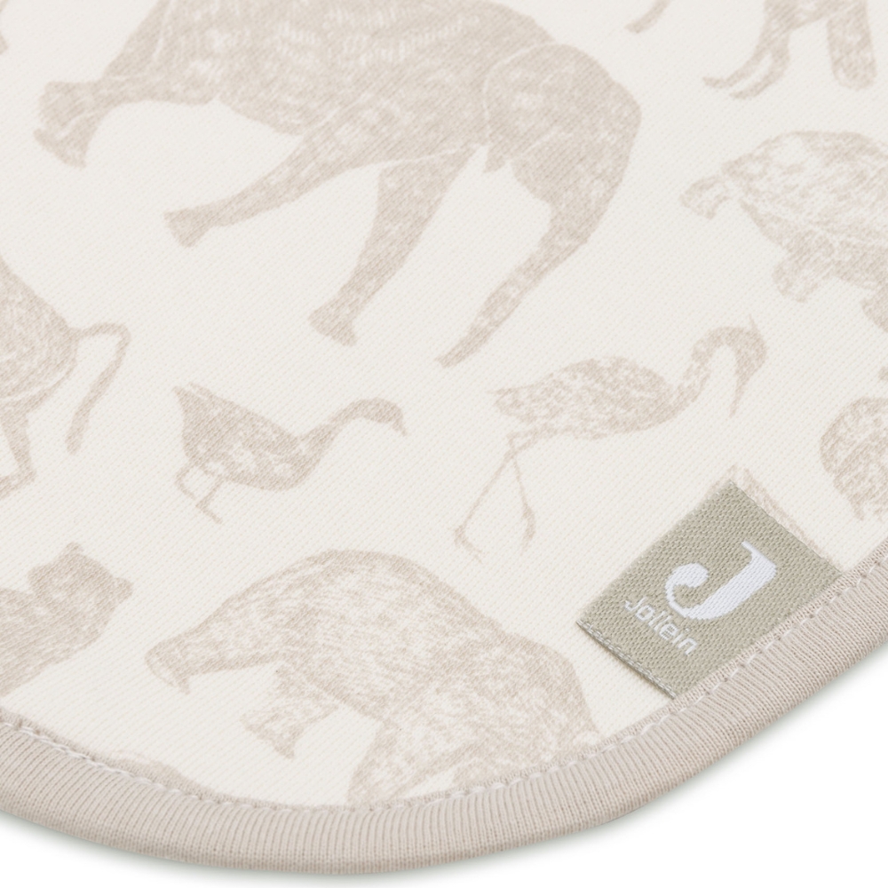Lot de 5 bavoirs imperméables Animals Nougat (Jollein) - Image 7