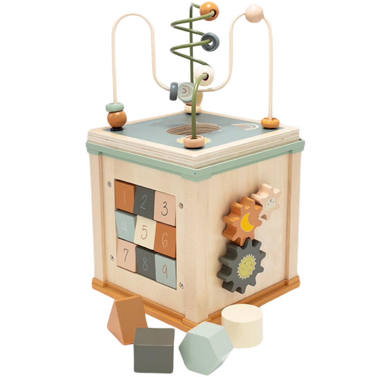 Trois Kilos Sept - Cube d'activités en bois