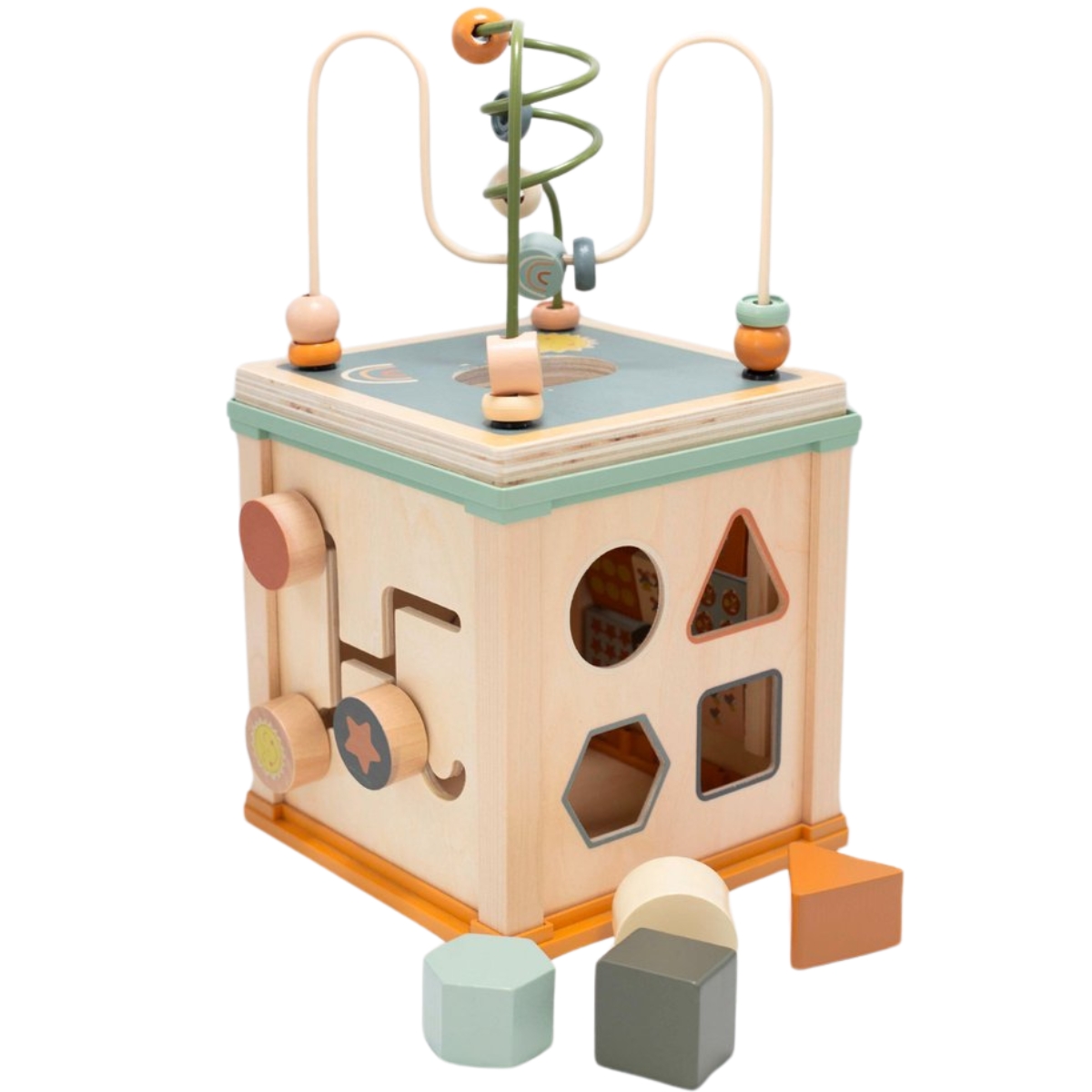 Cube d'activités en bois (Trois Kilos Sept) - Image 6