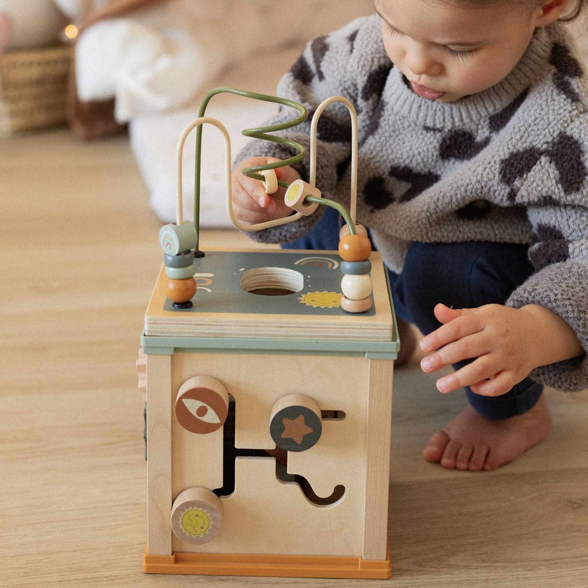 Cube d'activités en bois (Trois Kilos Sept) - Image 5