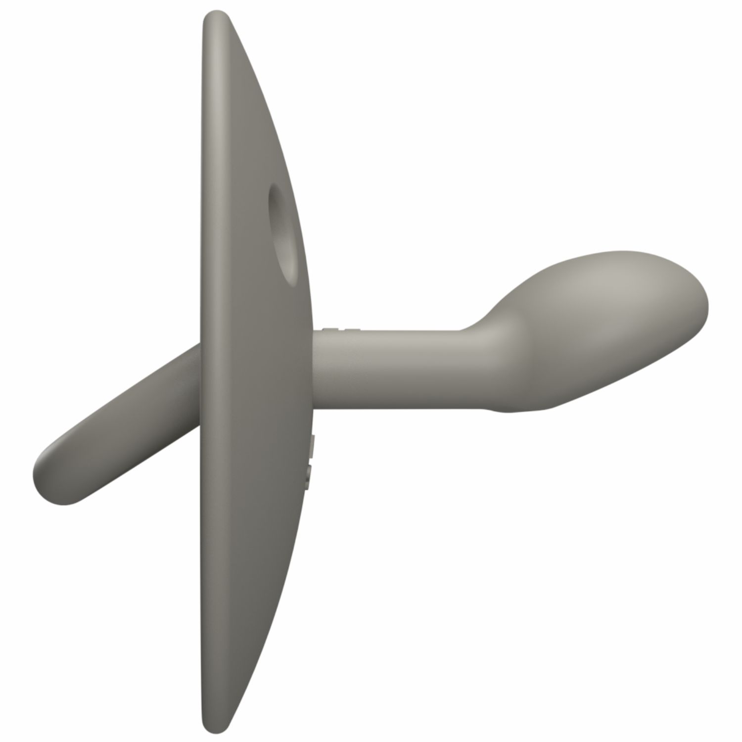 Sucette physiologique Choochoo Kaki (0-6 mois) (Elhée) - Image 1