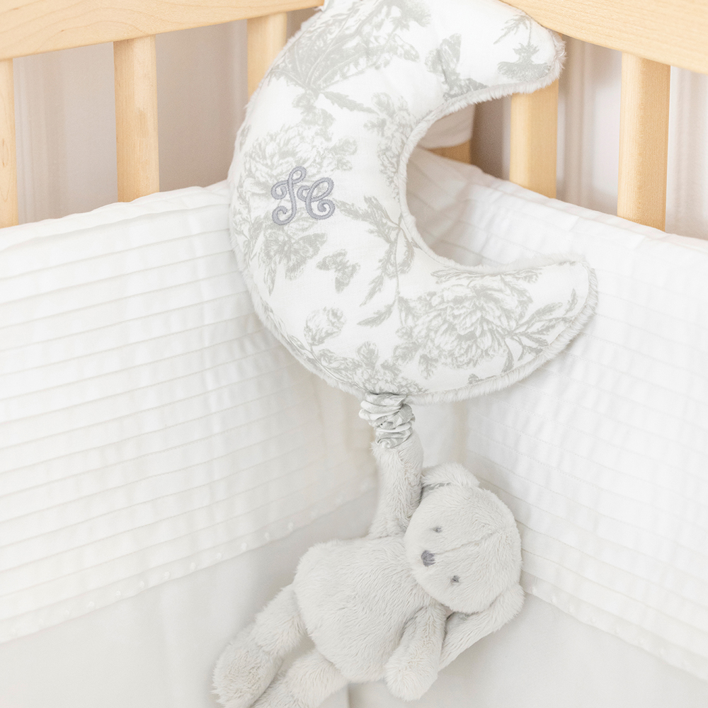 Lapin musical Augustin gris (Tartine et Chocolat) - Image 1