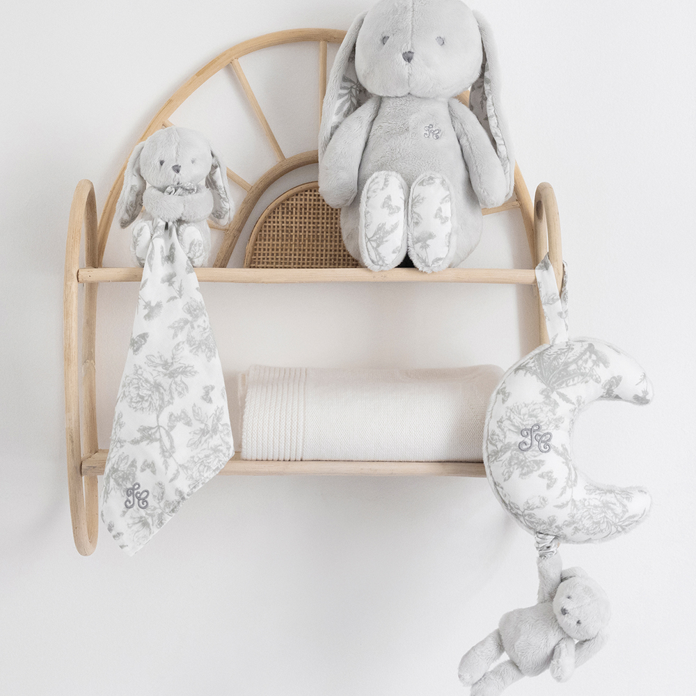 Doudou Augustin le lapin gris (Tartine et Chocolat) - Image 2