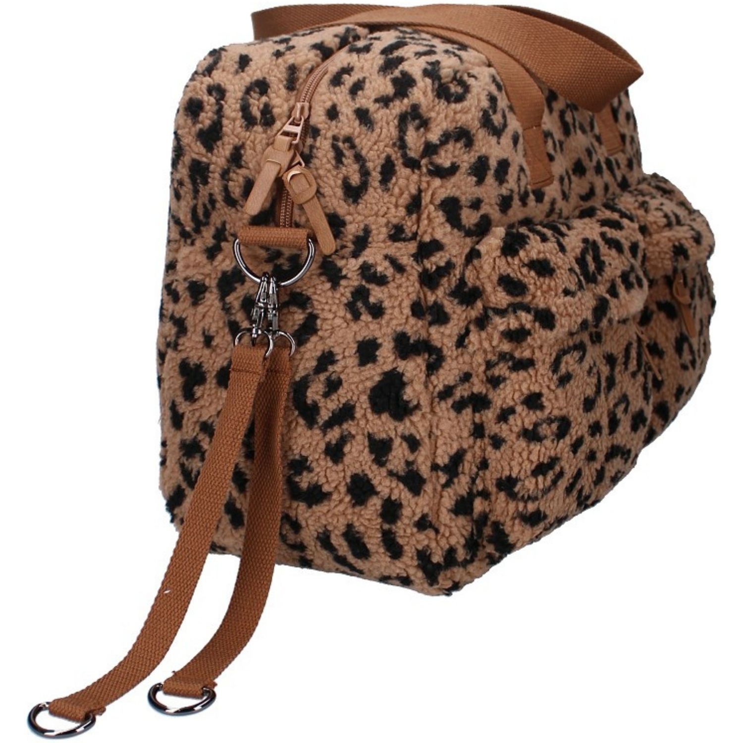 Sac à langer sherpa léopard (Kidzroom) - Image 6