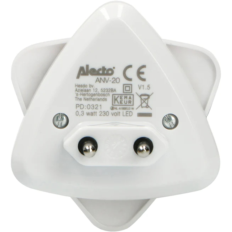 Veilleuse automatique à brancher LED (Alecto) - Image 5