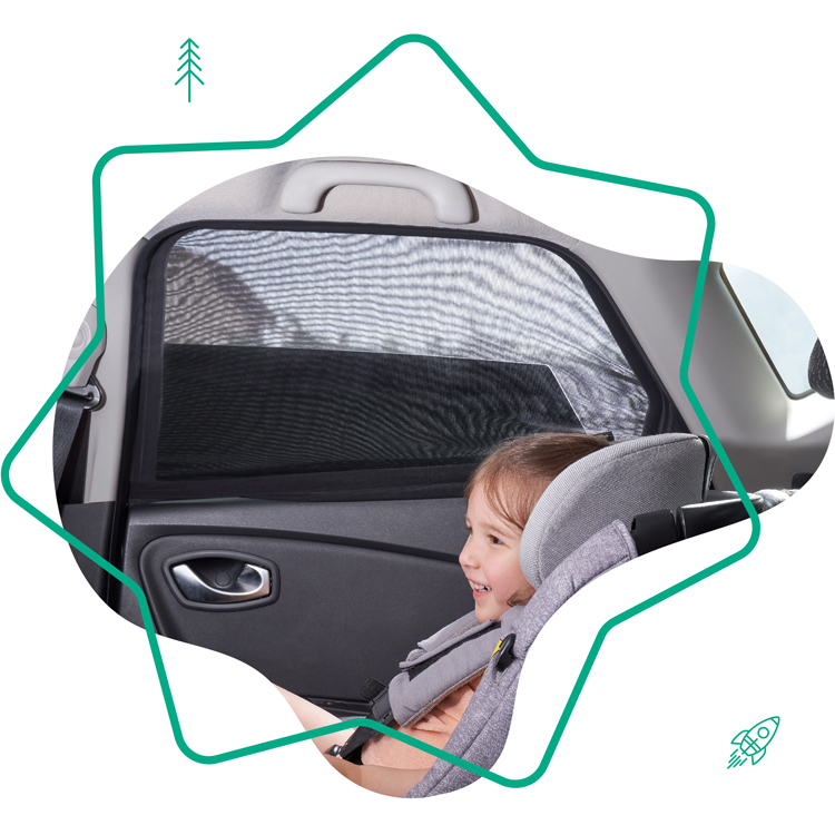 Pare-soleil chaussette voiture (Badabulle) - Image 2