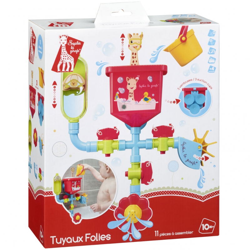 Jouet de bain Tuyaux folies (Sophie la girafe) - Image 5