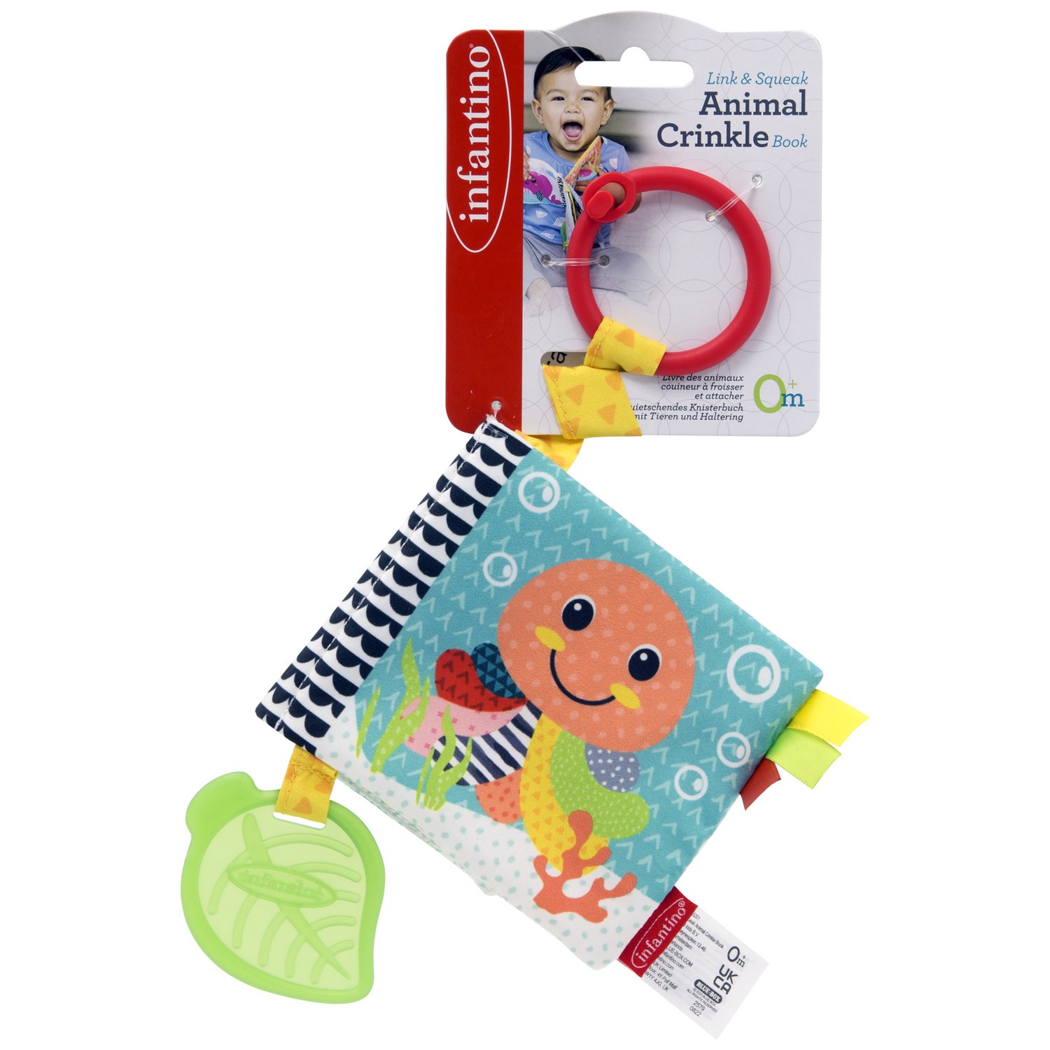 Livre en tissu Poulpe (Infantino) - Image 2