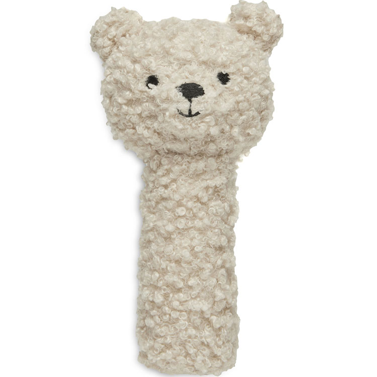 Jollein - Hochet Teddy Bear Naturel - Ecru