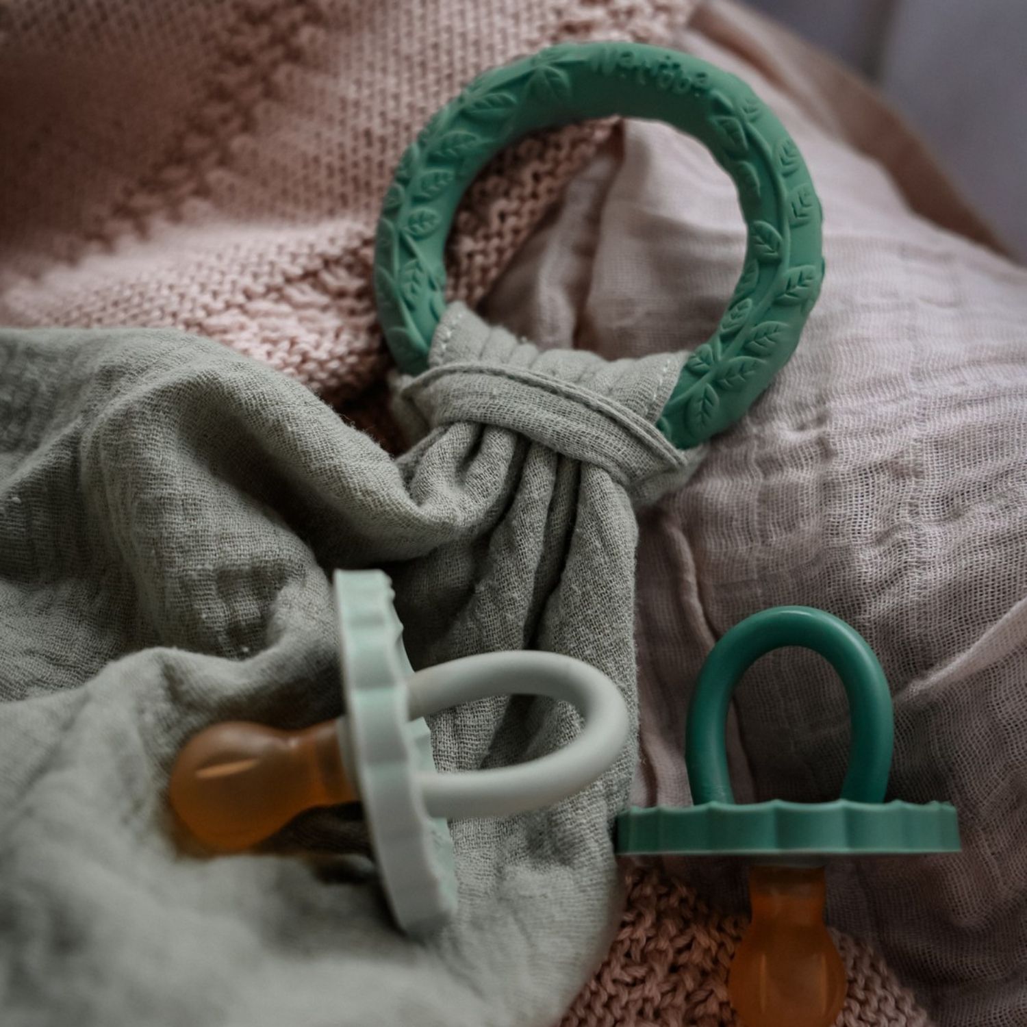 Doudou de dentition Leaf Green (Natruba) - Image 2