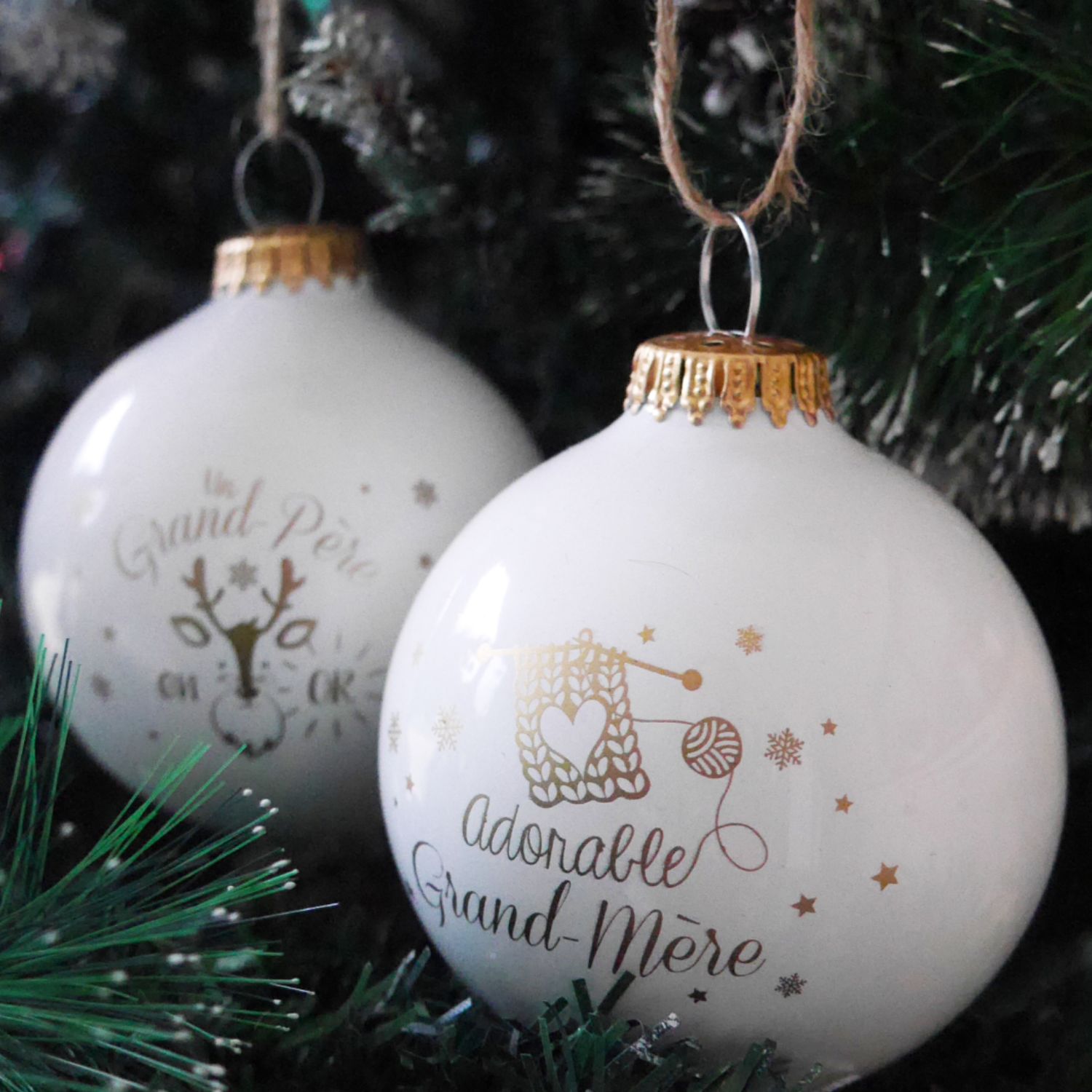 Boule de Noël Adorable Grand-mère (Baubels) - Image 1