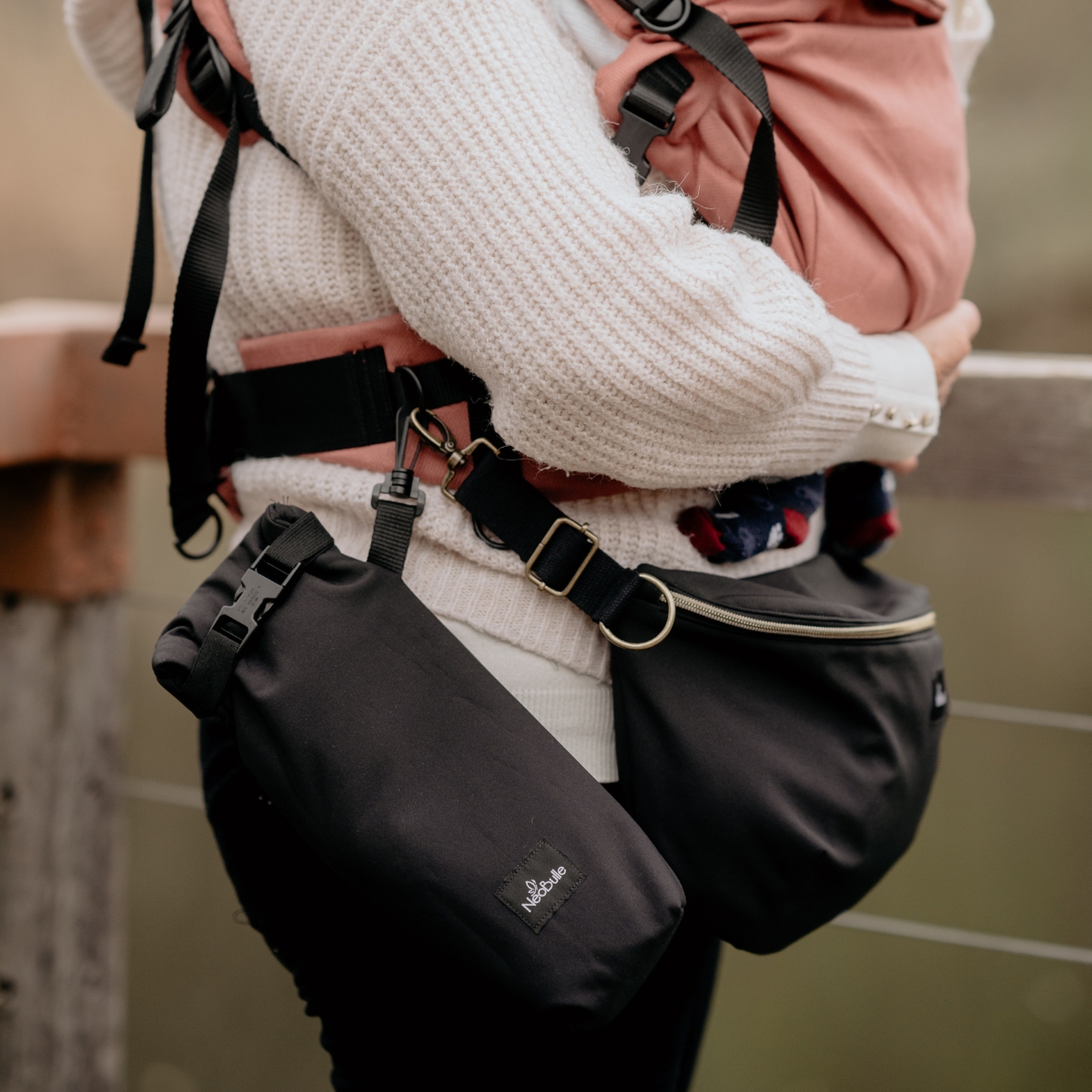 Sac banane à fixer sur porte bébé Néo+ ou poussette (Neobulle) - Image 2