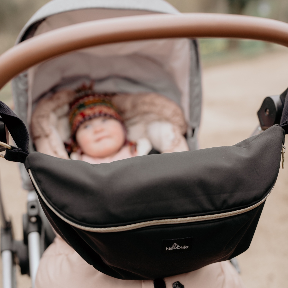 Sac banane à fixer sur porte bébé Néo+ ou poussette (Neobulle) - Image 4