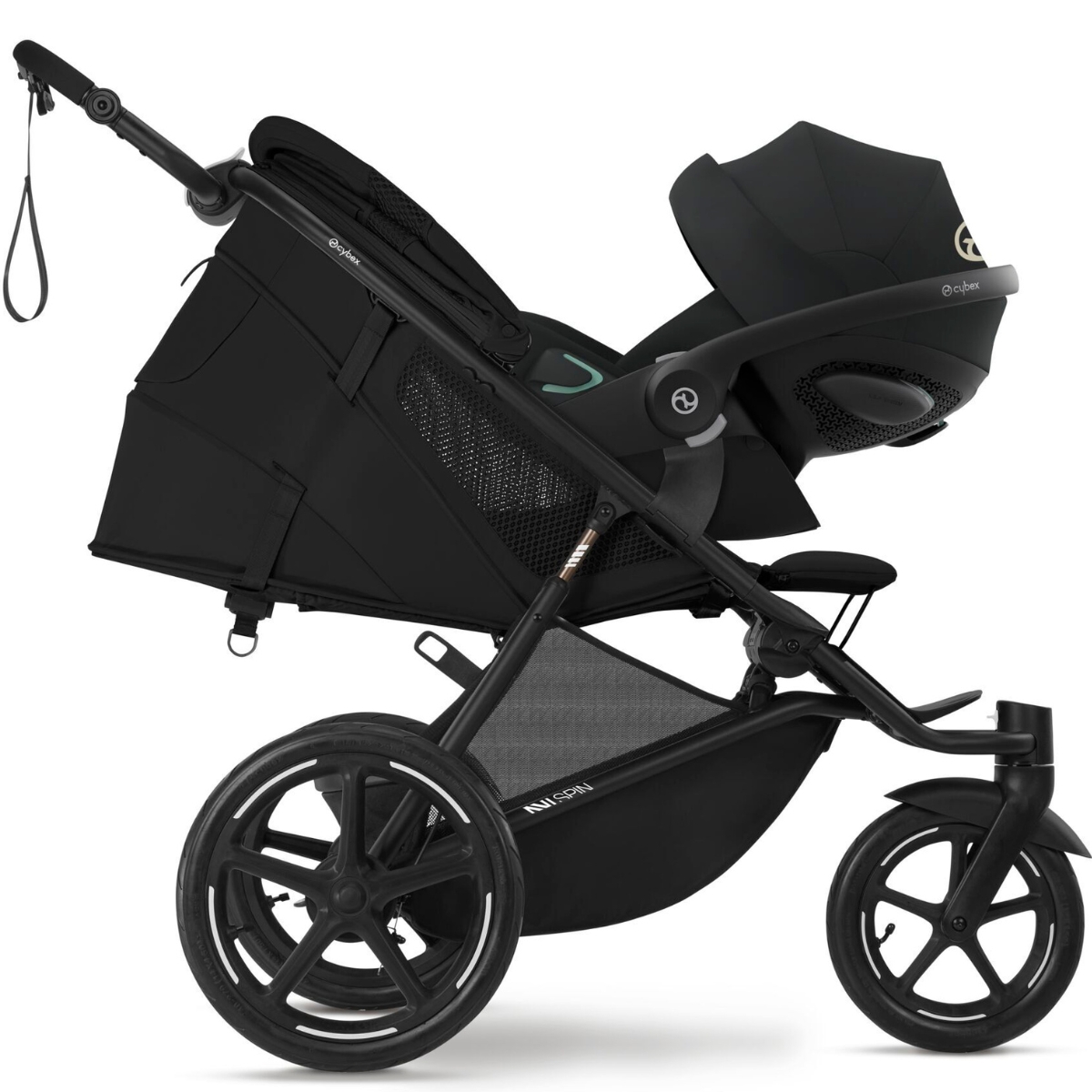 Poussette tout-terrain AVI SPIN Moon Black (Cybex) - Image 7