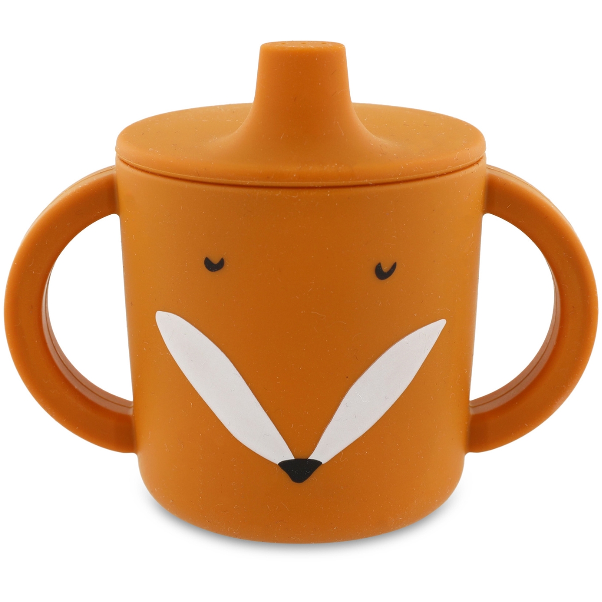 Trixie Baby - Tasse d'Apprentissage en Silicone - Mr. Fox