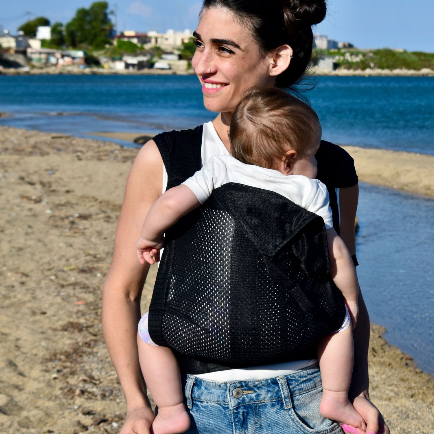 Porte-bébé Black (6 mois et +) (Minimonkey) - Image 3