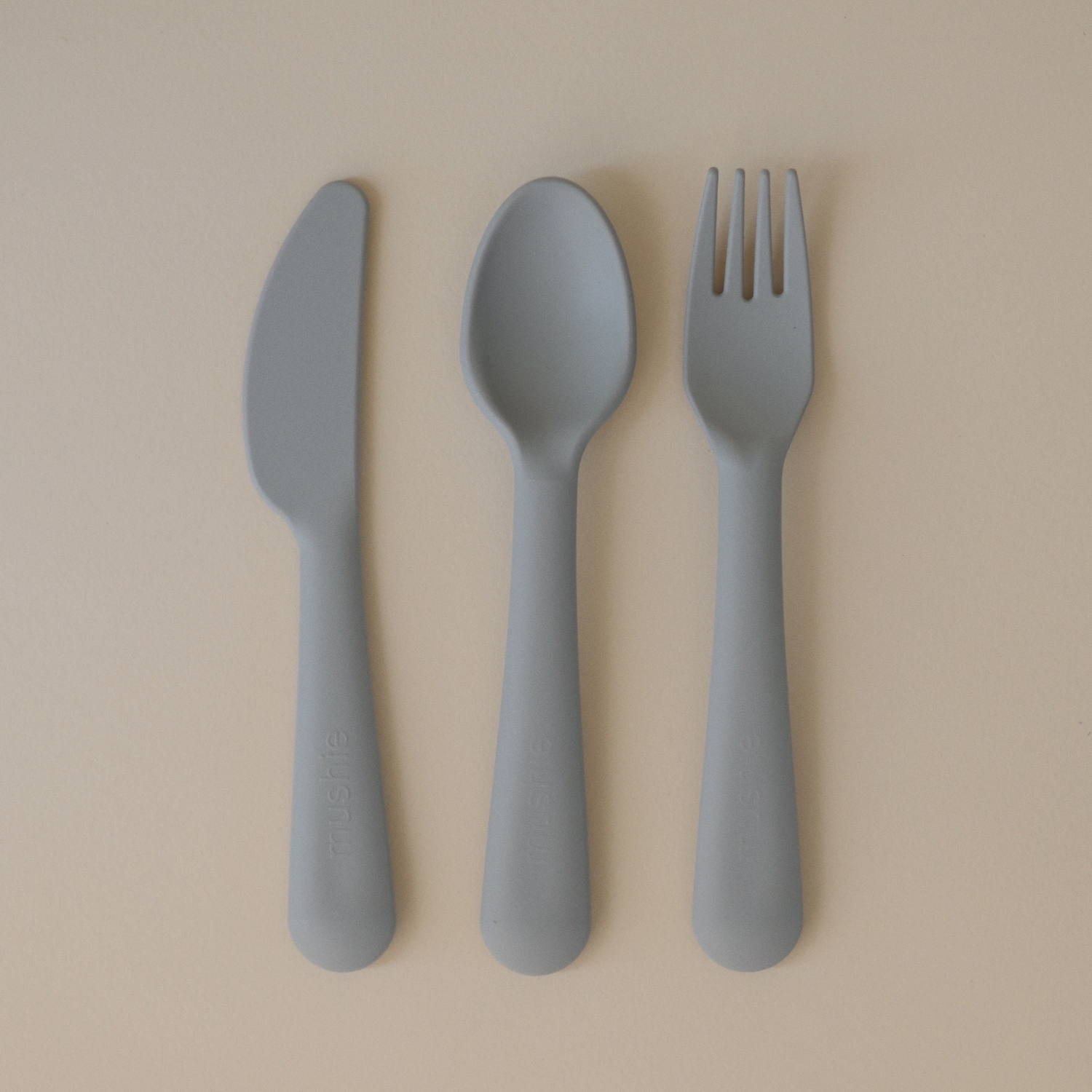 Mushie - Set de couverts Cloud