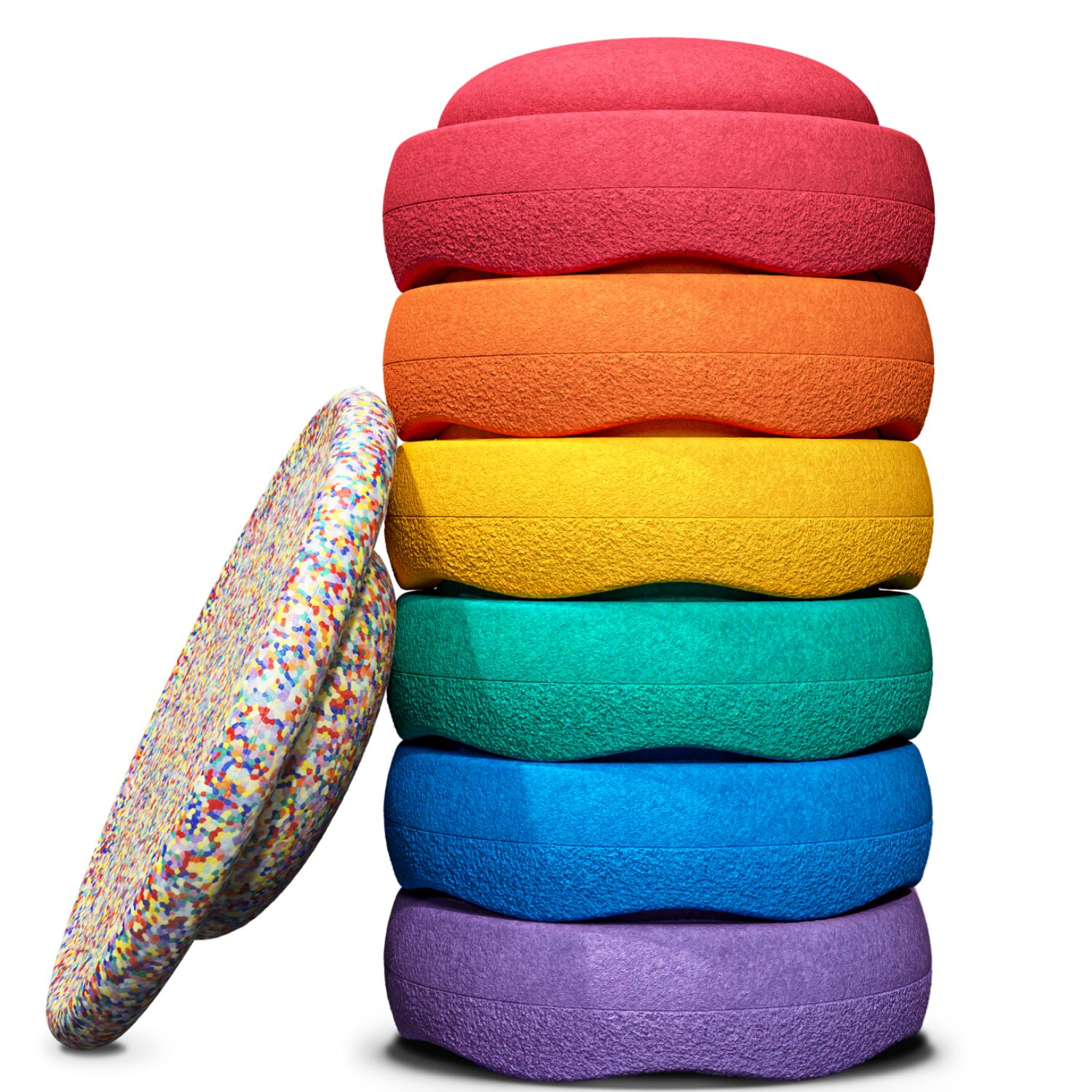 Stapelstein - Jeu de motricité Stapelstein Rainbow Set classic