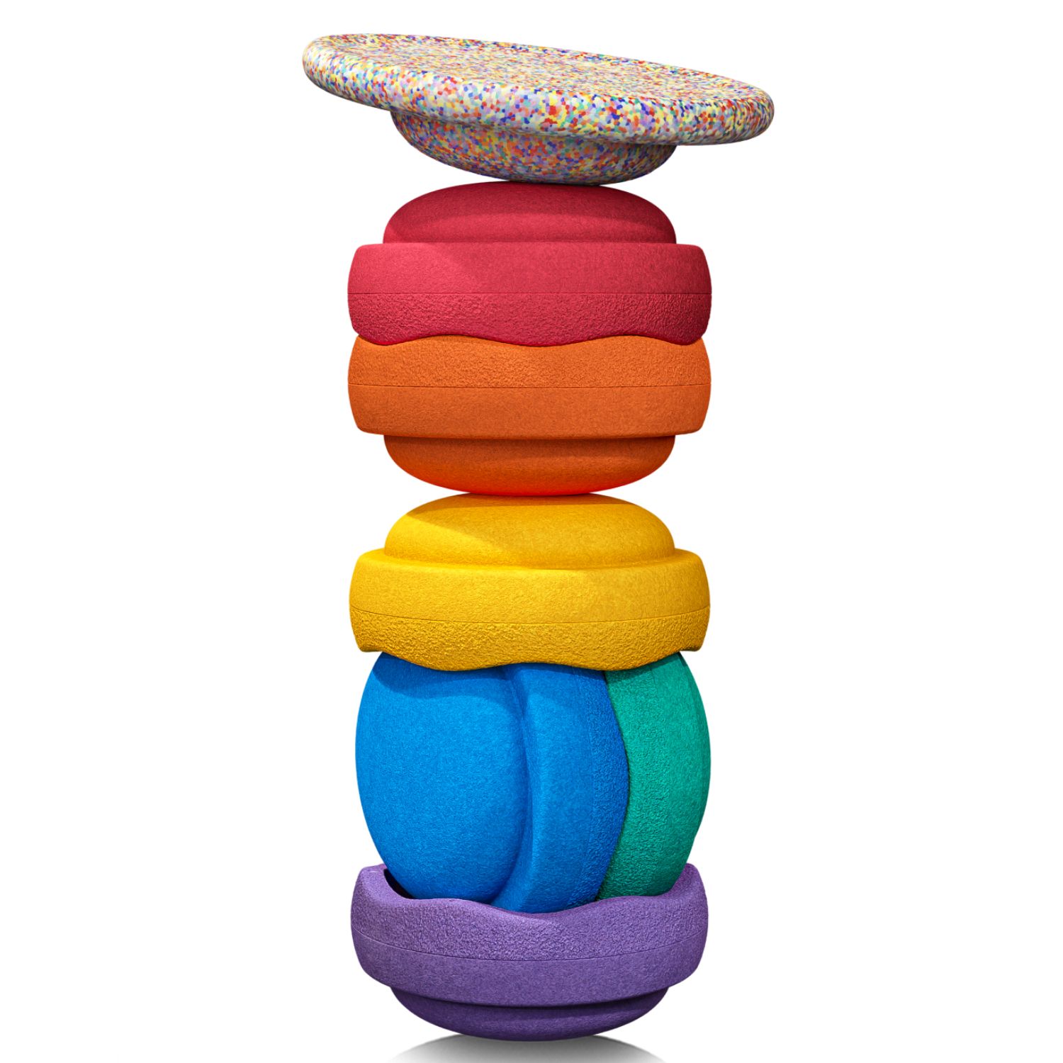 Jeu de motricité Stapelstein Rainbow Set classic (Stapelstein) - Image 5