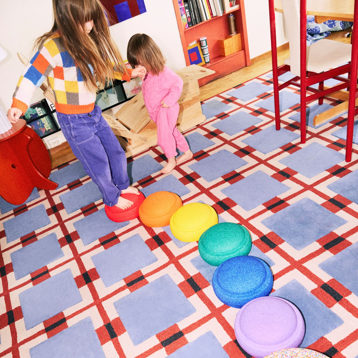 Jeu de motricité Stapelstein Rainbow Set classic (Stapelstein) - Image 2