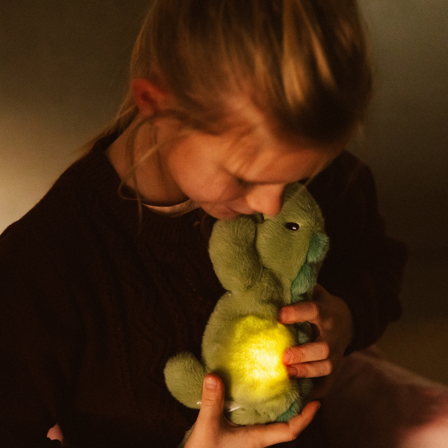 Atelier Pierre Junior - Peluche veilleuse Jeroom l'alligator