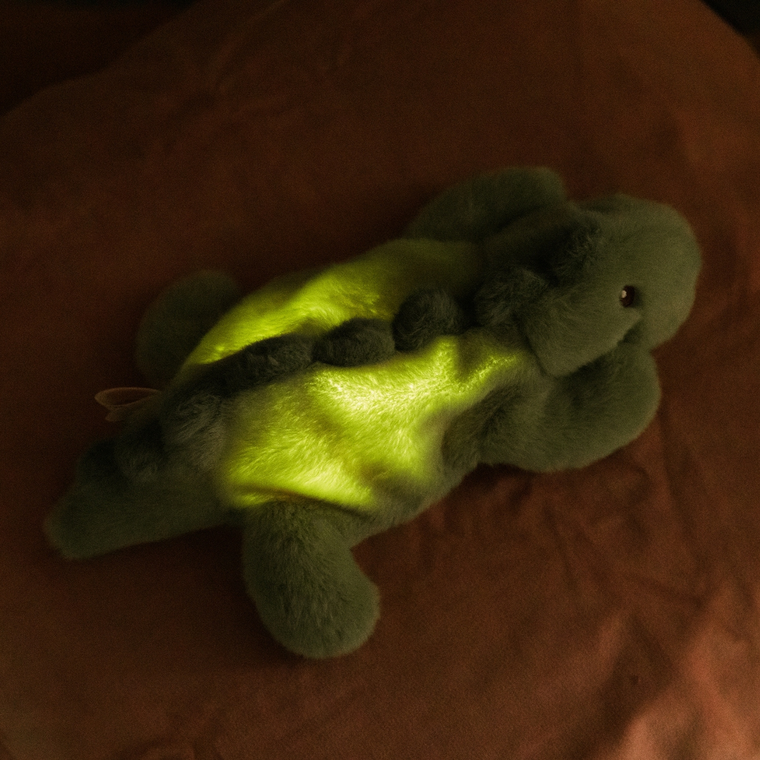 Peluche veilleuse Jeroom l'alligator (Atelier Pierre Junior) - Image 4