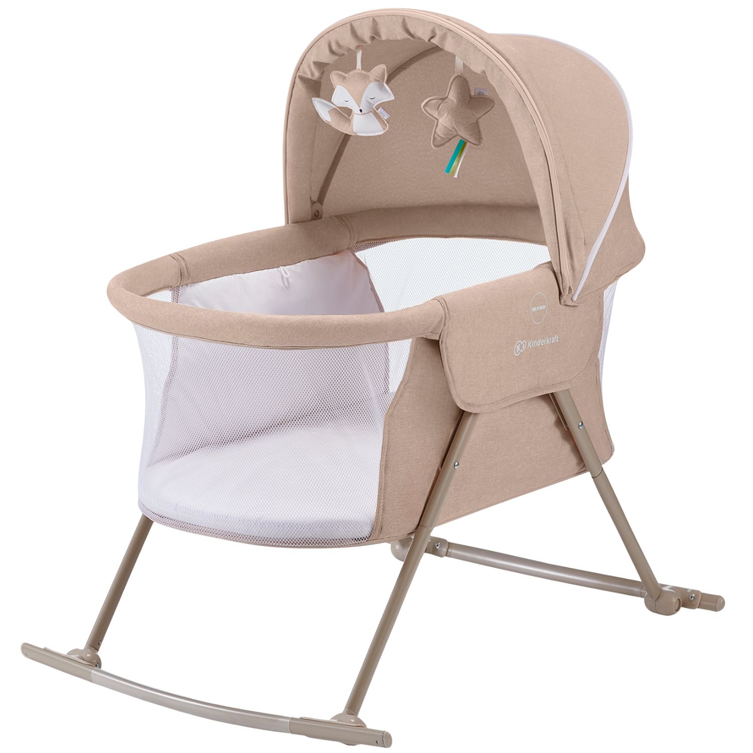 Kinderkraft - Berceau bébé Lovi Beige