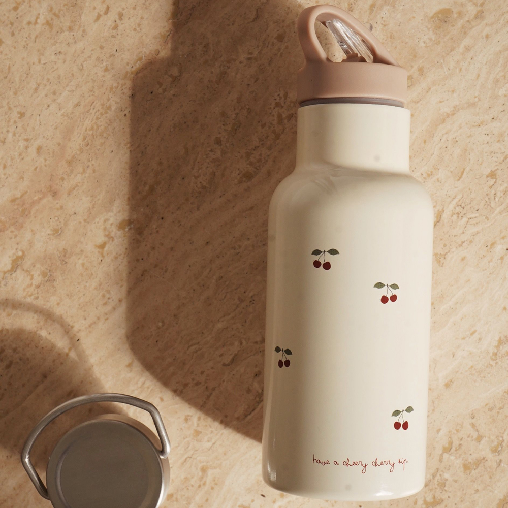 Gourde isotherme Cherry (350 ml) (Konges Slojd) - Image 2