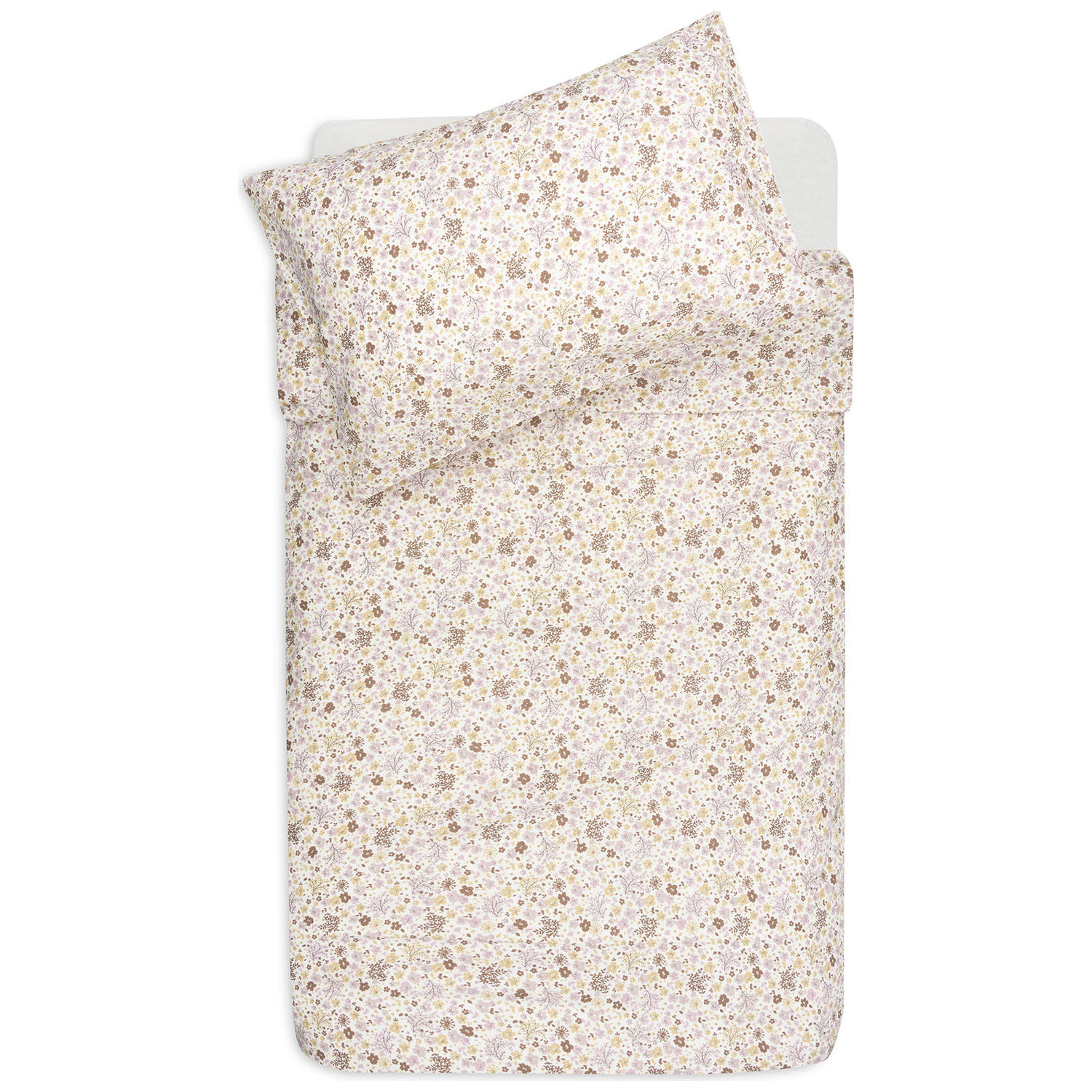 Jollein - Housse de couette + taie d'oreiller Flower Fairies (100 x 140 cm)
