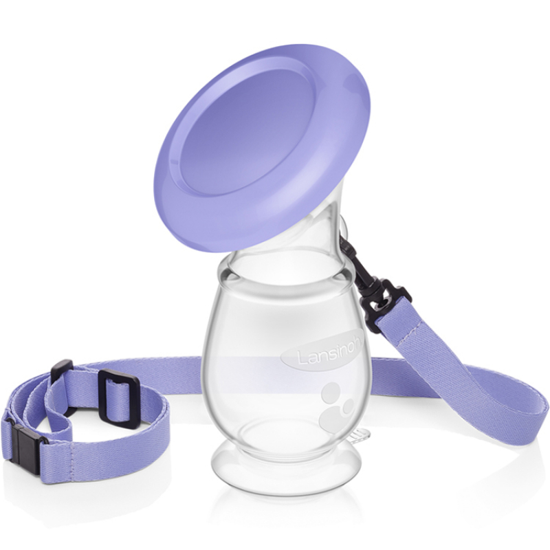 Tire-lait manuel en silicone (Lansinoh) - Image 1