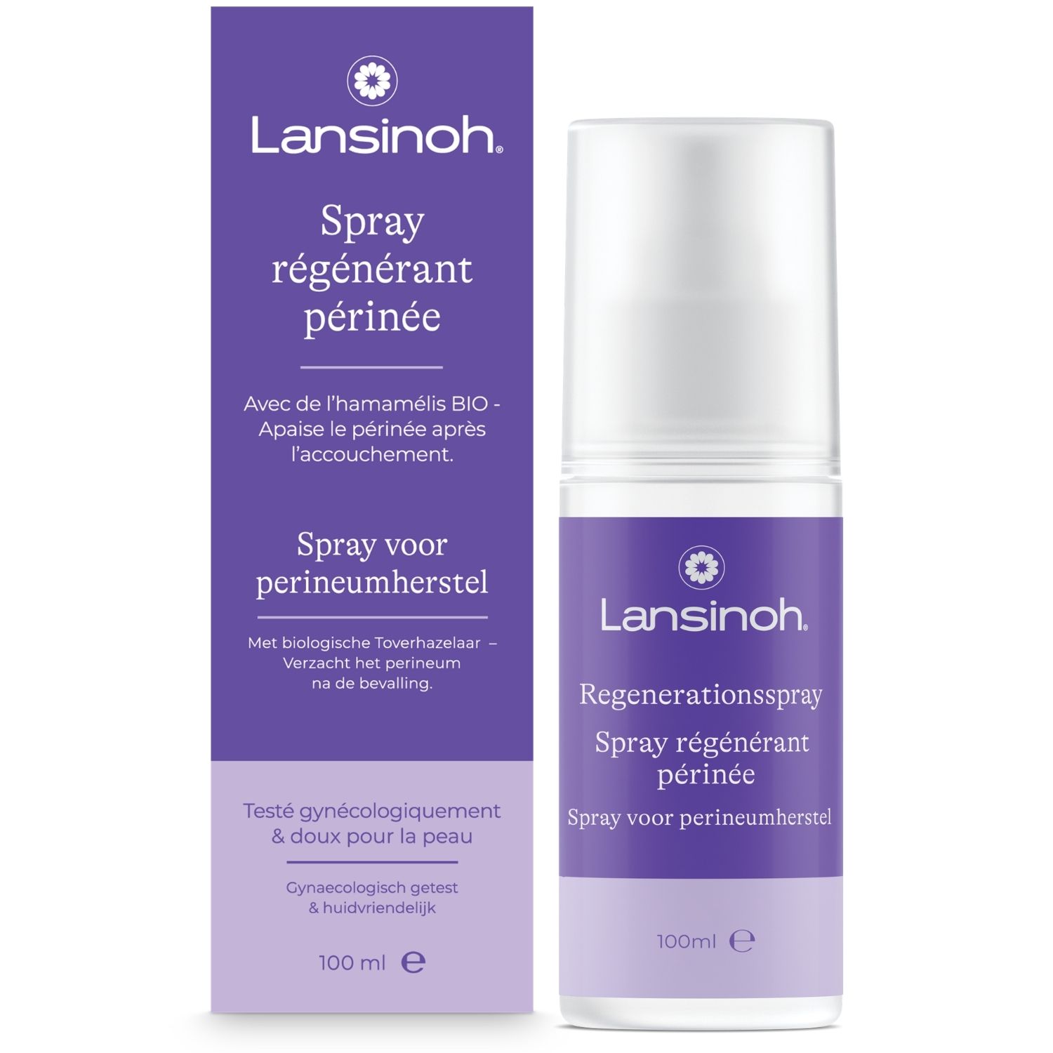 Lansinoh - Spray régénérant périnée (100 ml)