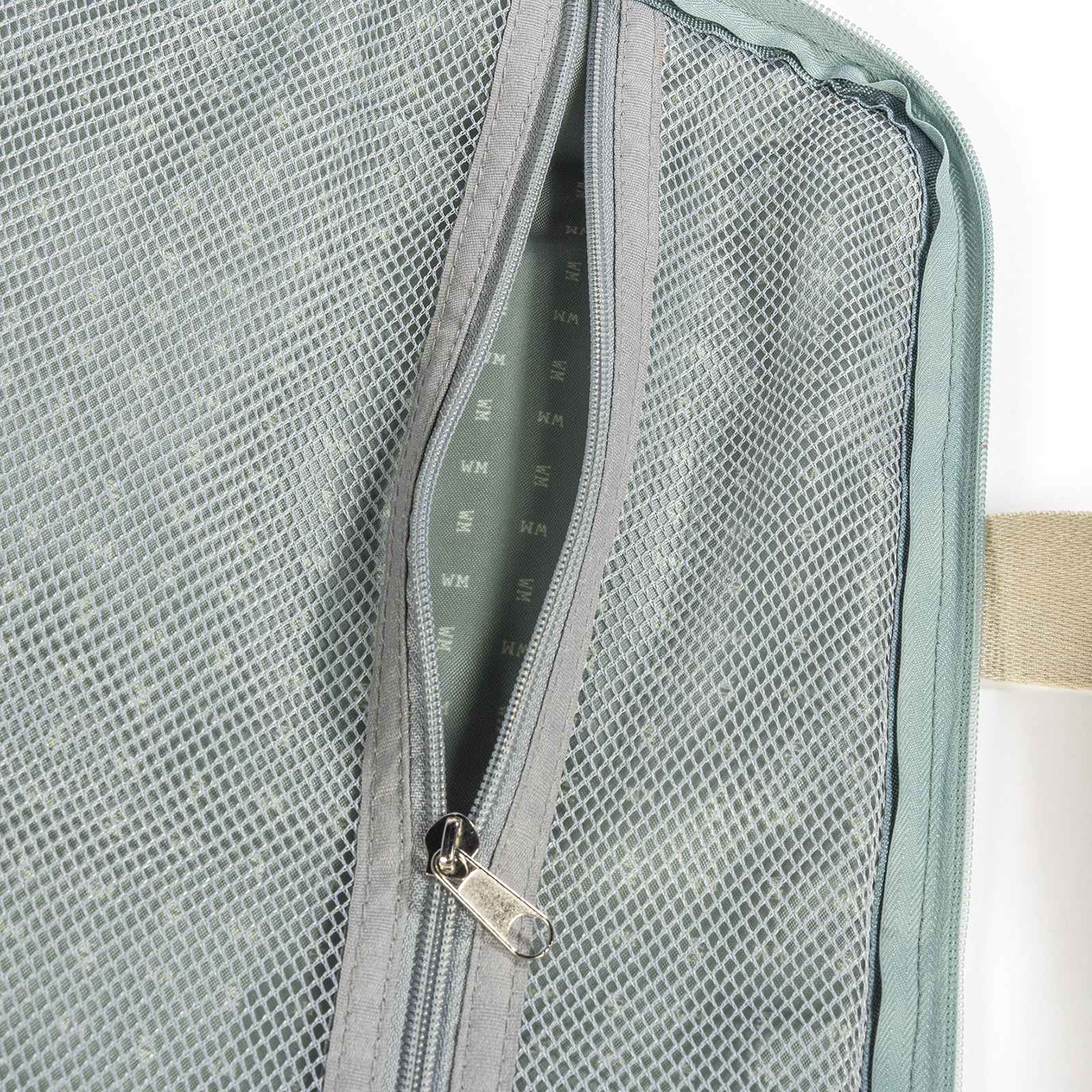 Valise de maternité I love vichy vert (Walking Mum) - Image 7